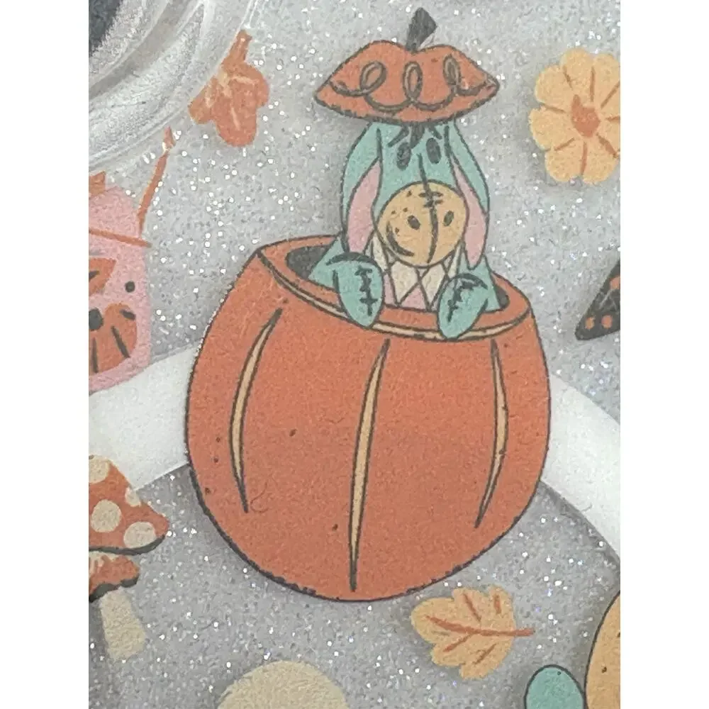 Disney Winnie the Pooh Halloween iPhone 13 / 14 / 15 Case Skinny Dip Glitter NIB